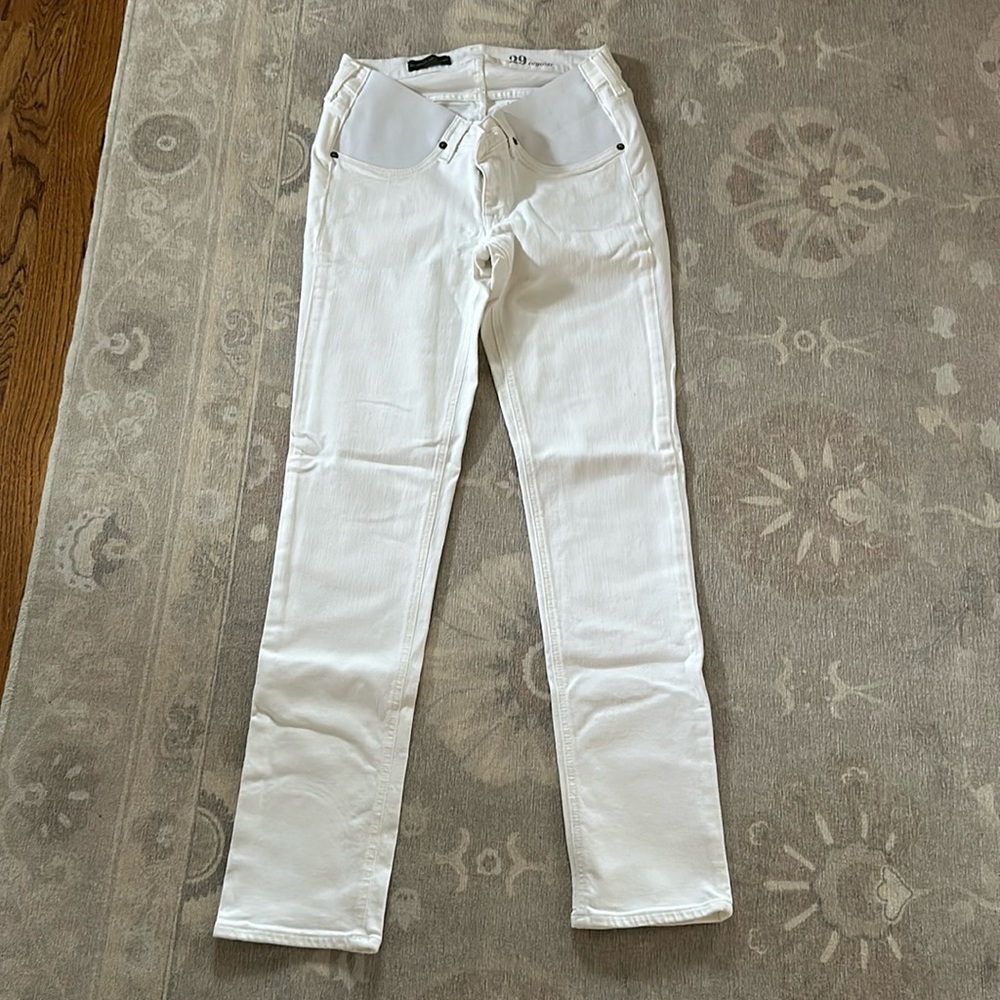 J.Crew maternity white jeans size 29